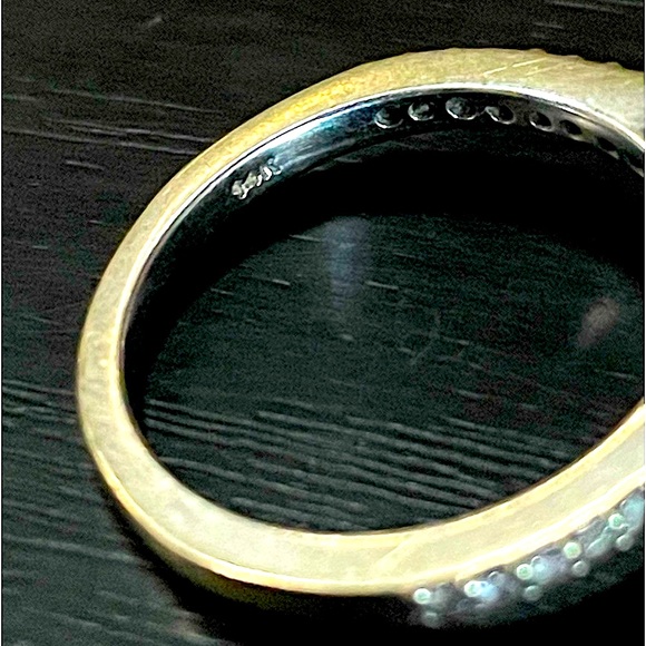 Holiday Sale ✨ All-Natural Certified Grandidierite 14K White Gold Ring Size 7 - Picture 11 of 15